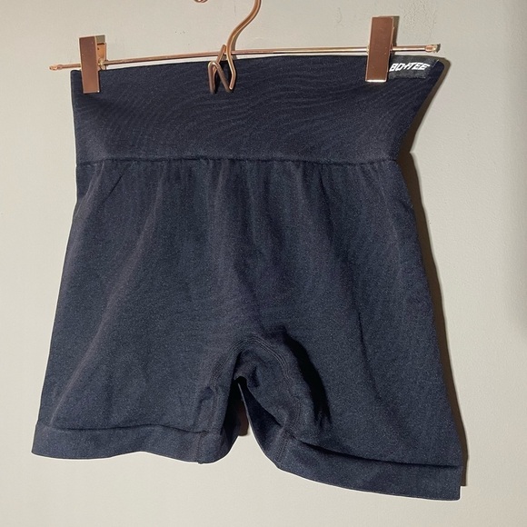 Bo+Tee Pants - Bo+Tee Women's Black Biker Shorts Size S